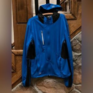 OGIO ENDURANCE Pivot Soft Shell Jacket Blue / BlackTop Size M  retail $104
